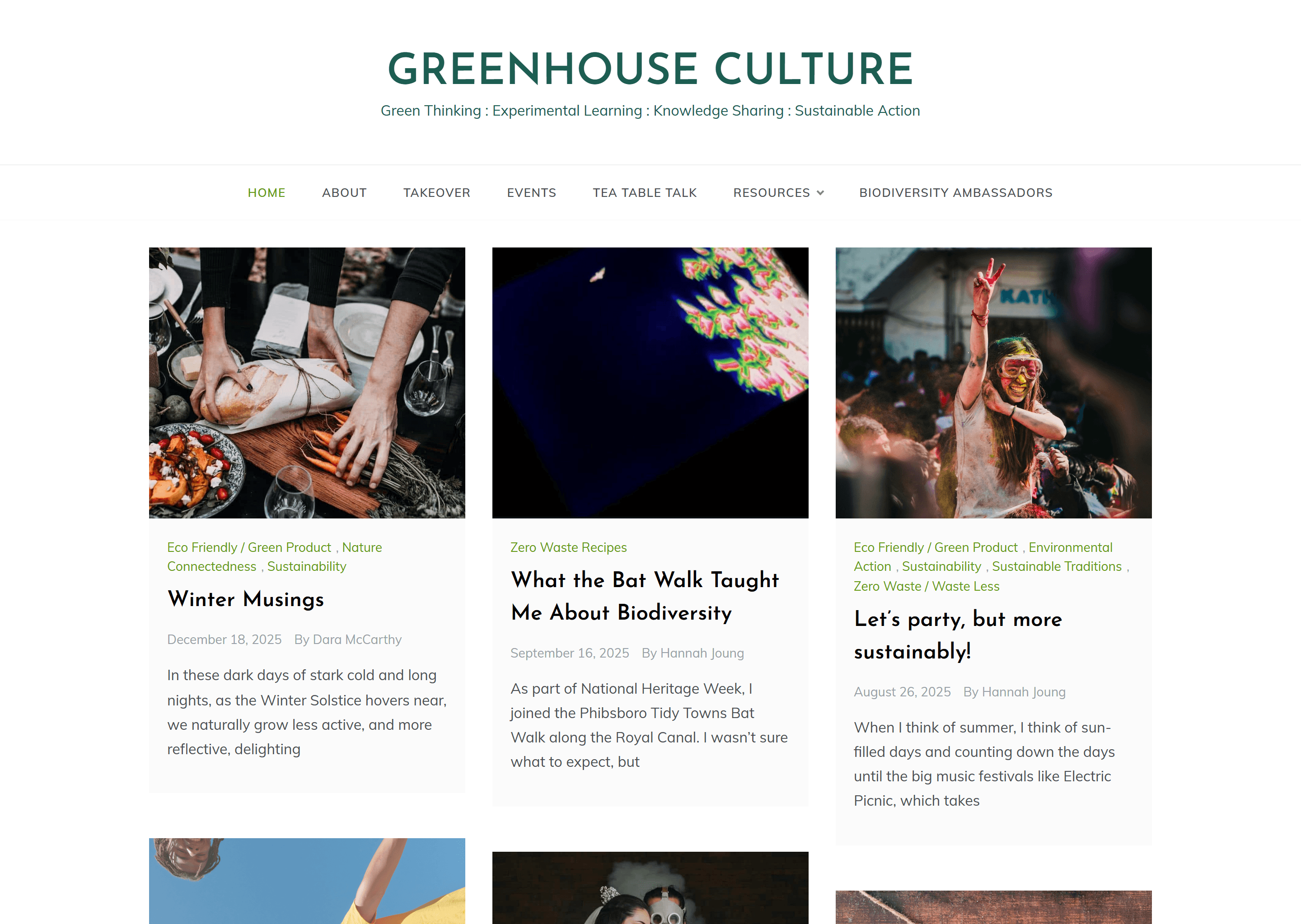 Greenhouse Culture (Volunteer Developer)