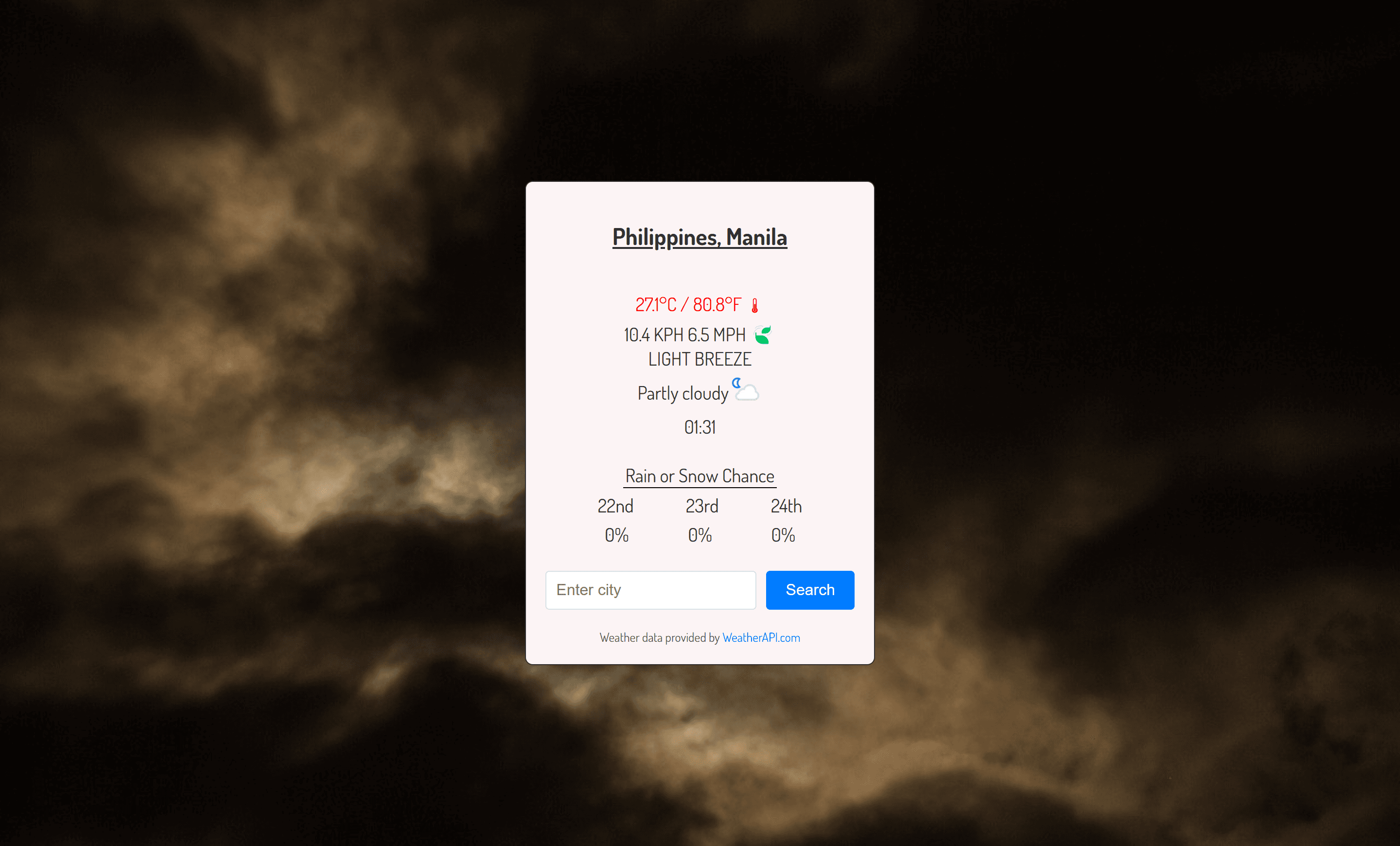 Weather App